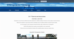 Desktop Screenshot of chiropracticcentres.org