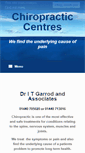 Mobile Screenshot of chiropracticcentres.org
